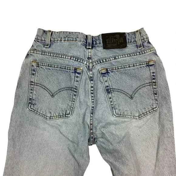 Vintage Levi’s 90s silver tab cropped denim - Picture 2 of 8